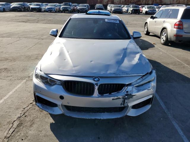 WBA3N7C50EF718423 - 2014 BMW 428 I SILVER photo 5