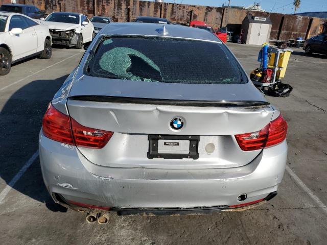 WBA3N7C50EF718423 - 2014 BMW 428 I SILVER photo 6