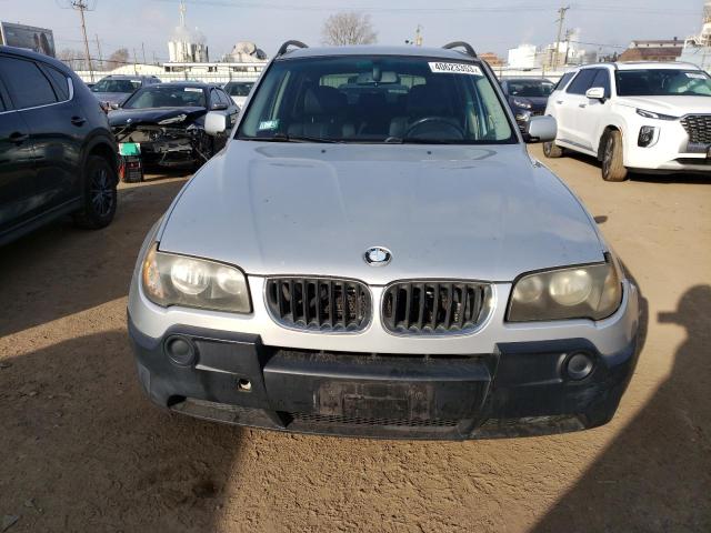 WBXPA73405WC50965 - 2005 BMW X3 2.5I SILVER photo 5