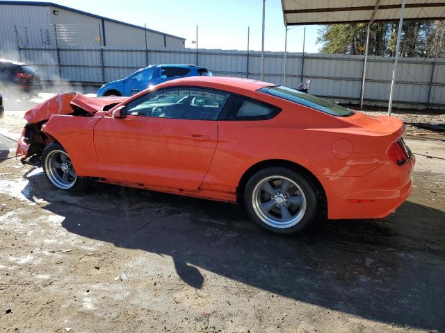 1FA6P8AM1F5343990 - 2015 FORD MUSTANG ORANGE photo 2