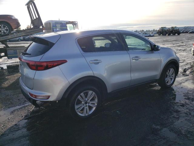 KNDPMCACXH7128780 - 2017 KIA SPORTAGE LX SILVER photo 3