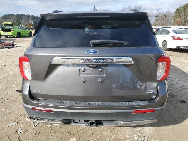 1FMSK8DH8LGB48244 - 2020 FORD EXPLORER XLT GRAY photo 6