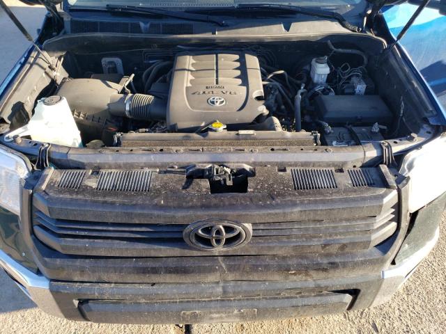 5TFUM5F17FX059310 - 2015 TOYOTA TUNDRA DOUBLE CAB SR/SR5 BLUE photo 11