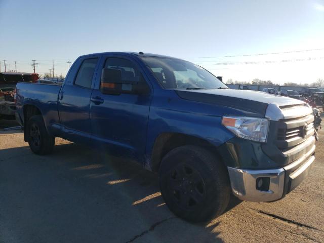 5TFUM5F17FX059310 - 2015 TOYOTA TUNDRA DOUBLE CAB SR/SR5 BLUE photo 4