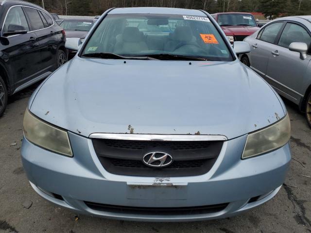 5NPEU46F56H068822 - 2006 HYUNDAI SONATA GLS BLUE photo 5