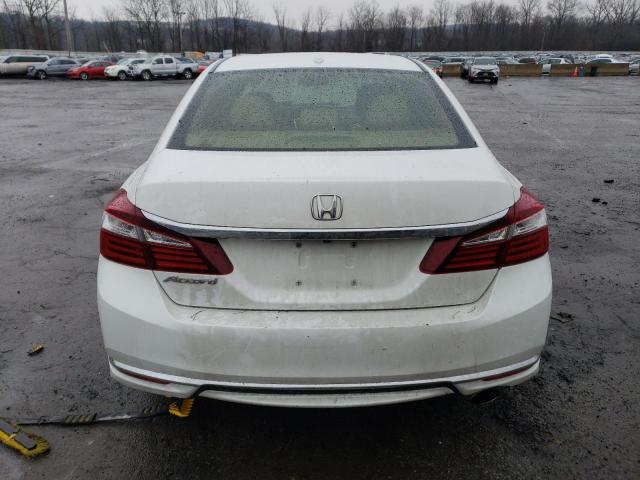 1HGCR2F8XHA277922 - 2017 HONDA ACCORD EXL WHITE photo 6