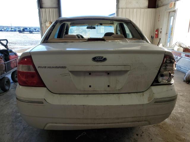 1FAFP23155G120886 - 2005 FORD FIVE HUNDR SE WHITE photo 6