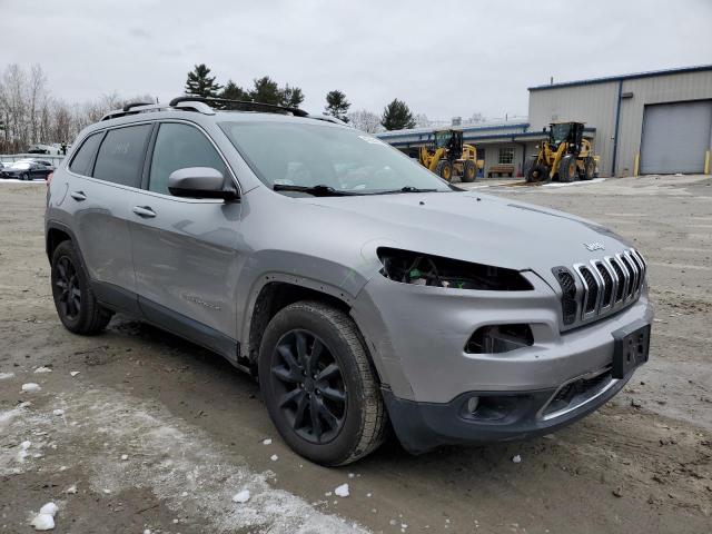 1C4PJMDS8FW710784 - 2015 JEEP CHEROKEE LIMITED SILVER photo 4