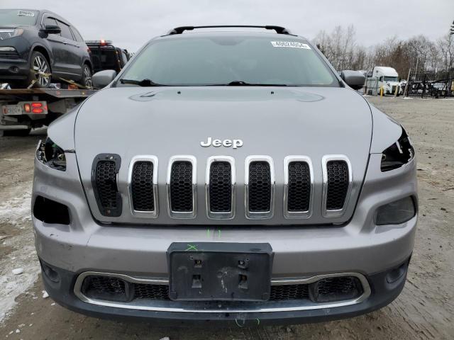 1C4PJMDS8FW710784 - 2015 JEEP CHEROKEE LIMITED SILVER photo 5