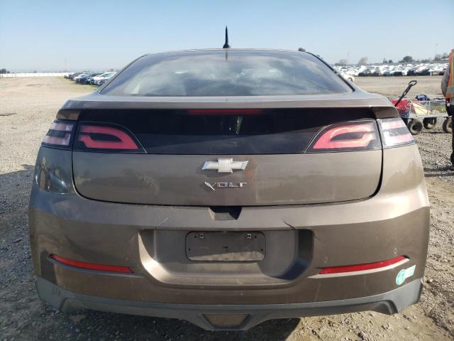 1G1RE6E43EU113604 - 2014 CHEVROLET VOLT GRAY photo 6