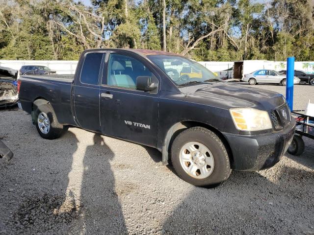 1N6AA06A67N225650 - 2007 NISSAN TITAN XE BLACK photo 4