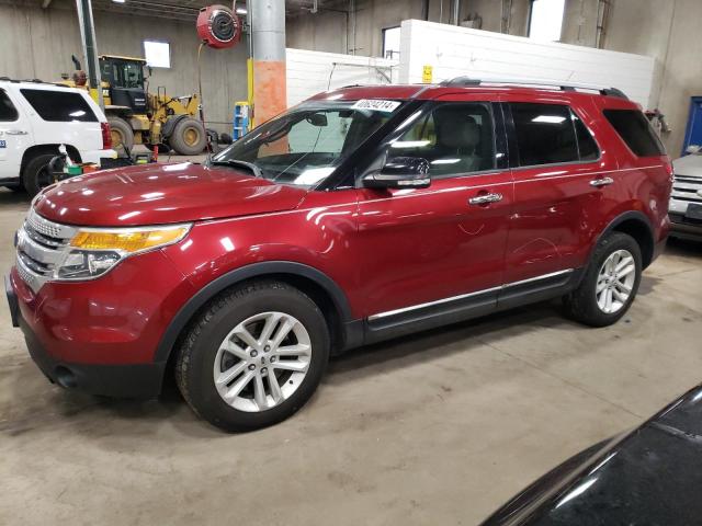 1FM5K7D89EGB48912 - 2014 FORD EXPLORER XLT RED photo 1