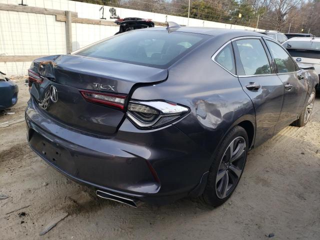 19UUB5F69MA009625 - 2021 ACURA TLX ADVANCE GRAY photo 3