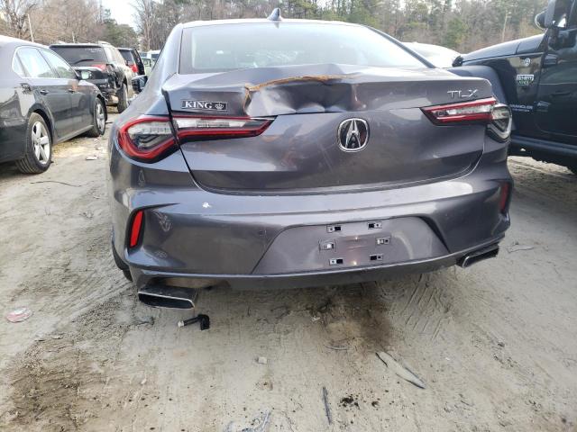 19UUB5F69MA009625 - 2021 ACURA TLX ADVANCE GRAY photo 6