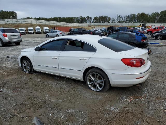 WVWHL7ANXAE528422 - 2010 VOLKSWAGEN CC LUXURY WHITE photo 2