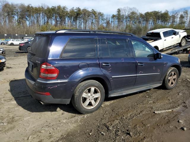 4JGBF71E57A287443 - 2007 MERCEDES-BENZ GL 450 4MATIC BLUE photo 3