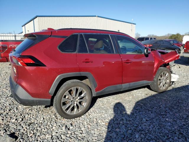 2T3C1RFV4LC073018 - 2020 TOYOTA RAV4 XLE PREMIUM RED photo 3