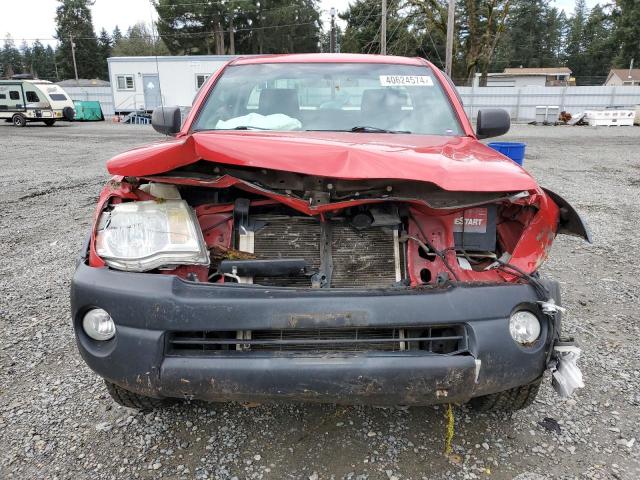 5TEPX42N75Z054073 - 2005 TOYOTA TACOMA RED photo 5