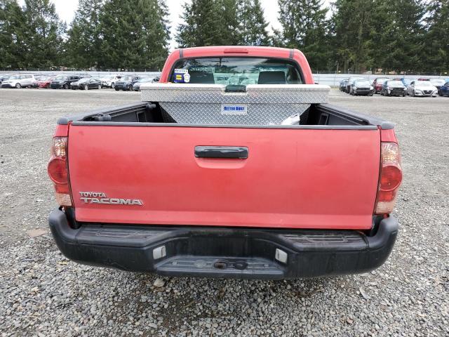 5TEPX42N75Z054073 - 2005 TOYOTA TACOMA RED photo 6