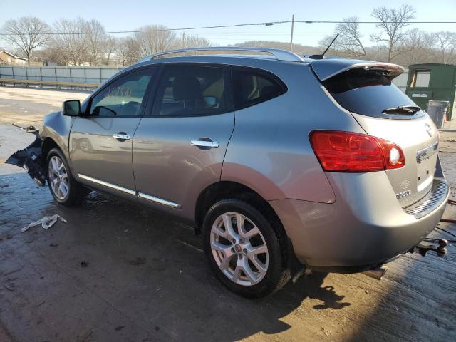 JN8AS5MT5BW182217 - 2011 NISSAN ROGUE S GRAY photo 2