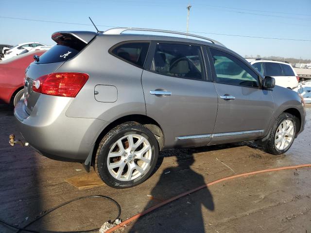 JN8AS5MT5BW182217 - 2011 NISSAN ROGUE S GRAY photo 3