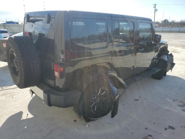 1C4BJWEG6CL103635 - 2012 JEEP WRANGLER U SAHARA BLACK photo 3