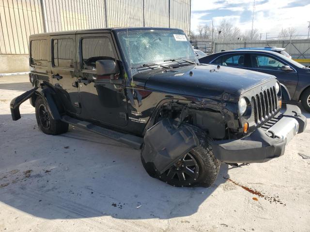 1C4BJWEG6CL103635 - 2012 JEEP WRANGLER U SAHARA BLACK photo 4