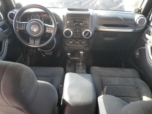 1C4BJWEG6CL103635 - 2012 JEEP WRANGLER U SAHARA BLACK photo 8