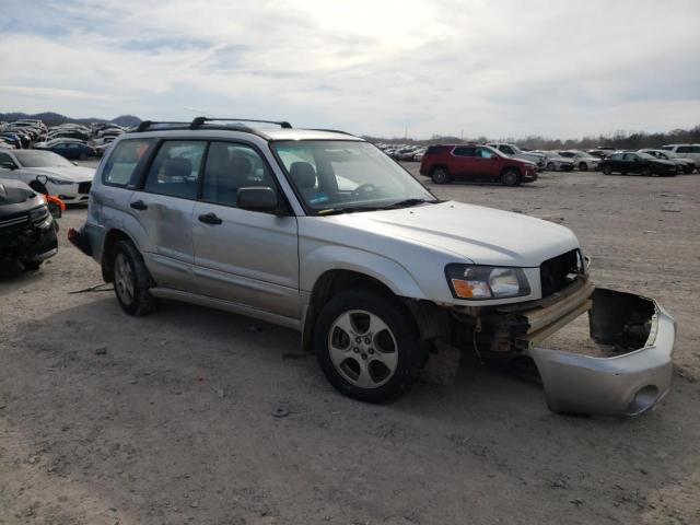 JF1SG65653H721138 - 2003 SUBARU FORESTER 2.5XS SILVER photo 4