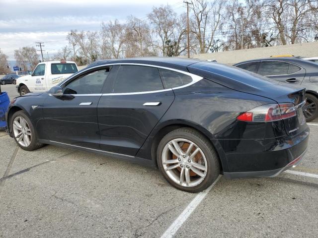5YJSA1S10EFP31943 - 2014 TESLA MODEL S შავი ფოტო 2