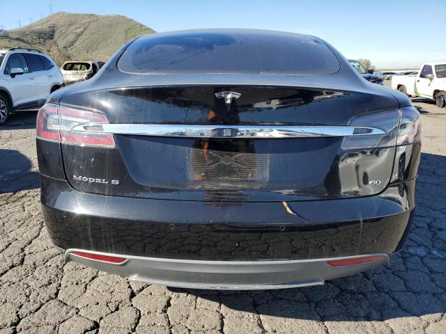 5YJSA1S10EFP31943 - 2014 TESLA MODEL S შავი ფოტო 6