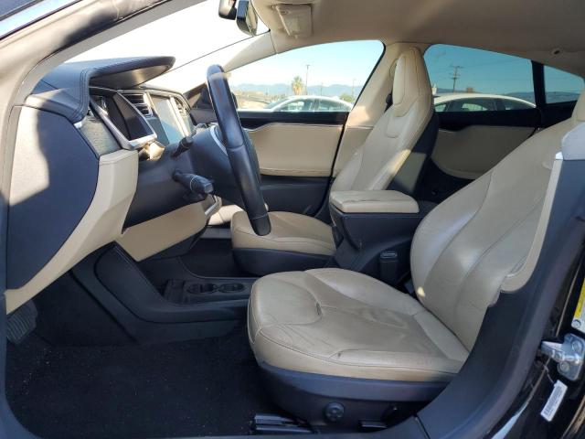 5YJSA1S10EFP31943 - 2014 TESLA MODEL S შავი ფოტო 7