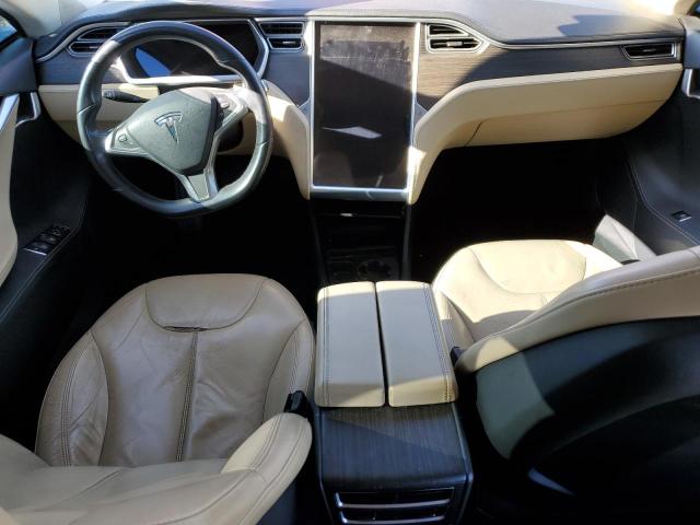 5YJSA1S10EFP31943 - 2014 TESLA MODEL S შავი ფოტო 8