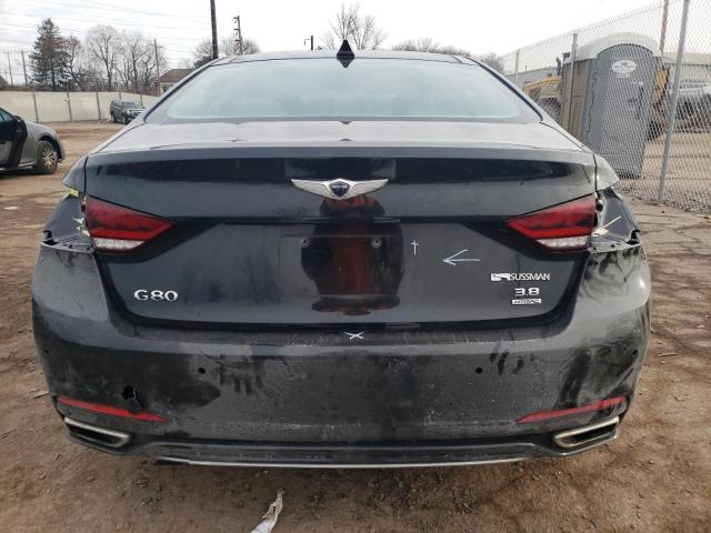 KMHGN4JE9JU247024 - 2018 GENESIS G80 BASE BLACK photo 6