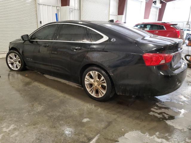 2G1115SL3E9282453 - 2014 CHEVROLET IMPALA LT BLACK photo 2