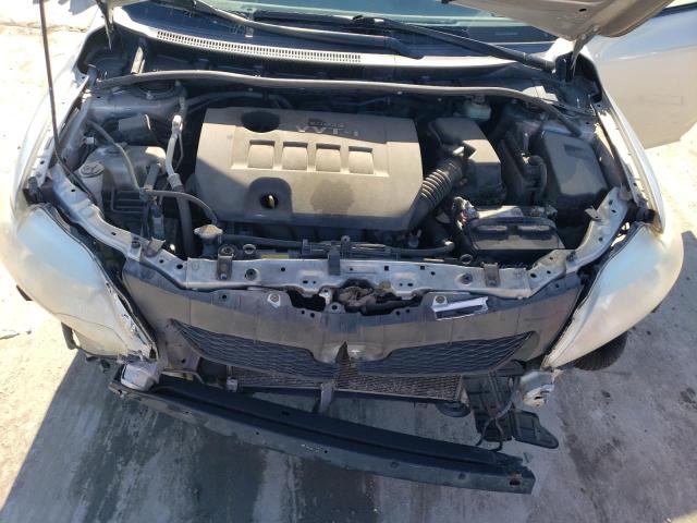 JTDBU4EE8A9117623 - 2010 TOYOTA COROLLA BASE SILVER photo 11