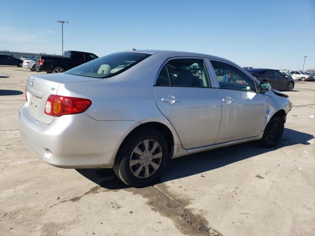 JTDBU4EE8A9117623 - 2010 TOYOTA COROLLA BASE SILVER photo 3