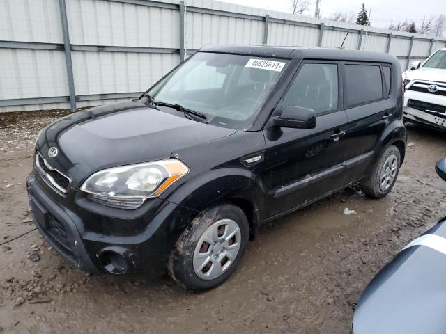 KNDJT2A52D7630696 - 2013 KIA SOUL BLACK photo 1