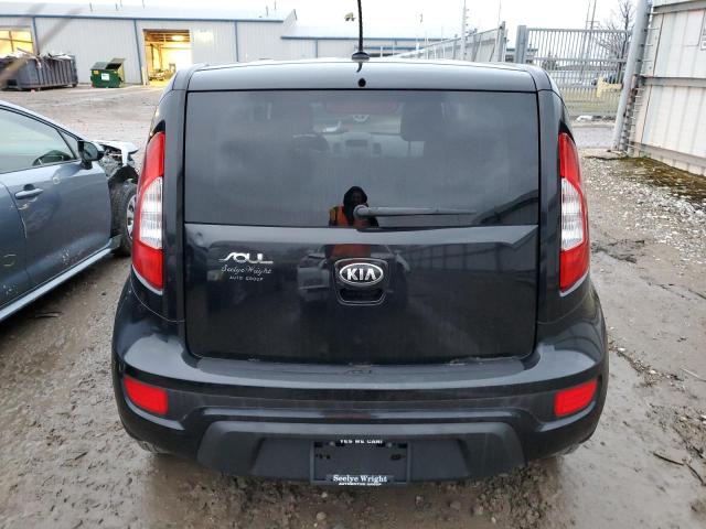 KNDJT2A52D7630696 - 2013 KIA SOUL BLACK photo 6