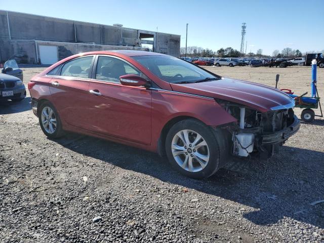 5NPEC4AC2DH610262 - 2013 HYUNDAI SONATA SE BURGUNDY photo 4