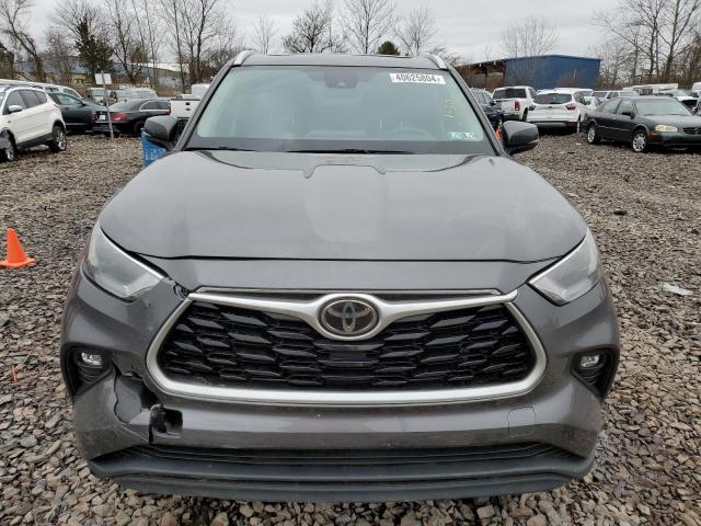 5TDGZRBH4NS190482 - 2022 TOYOTA HIGHLANDER XLE Grafit foto 5