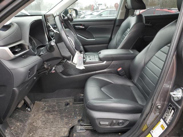 5TDGZRBH4NS190482 - 2022 TOYOTA HIGHLANDER XLE Grafit foto 7