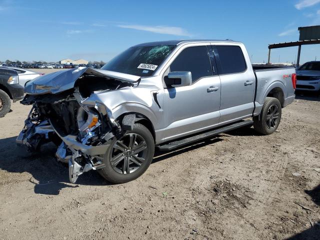 1FTFW1E56MFC28056 - 2021 FORD F150 SUPERCREW SILVER photo 1