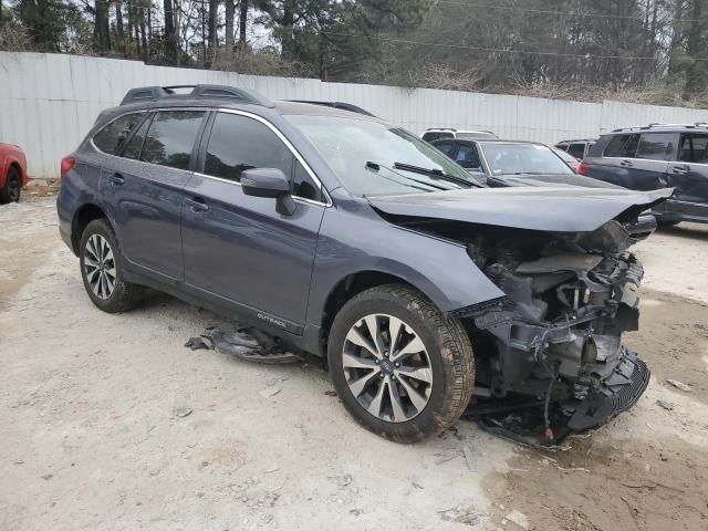 4S4BSANC0G3282897 - 2016 SUBARU OUTBACK 2.5I LIMITED BLUE photo 4