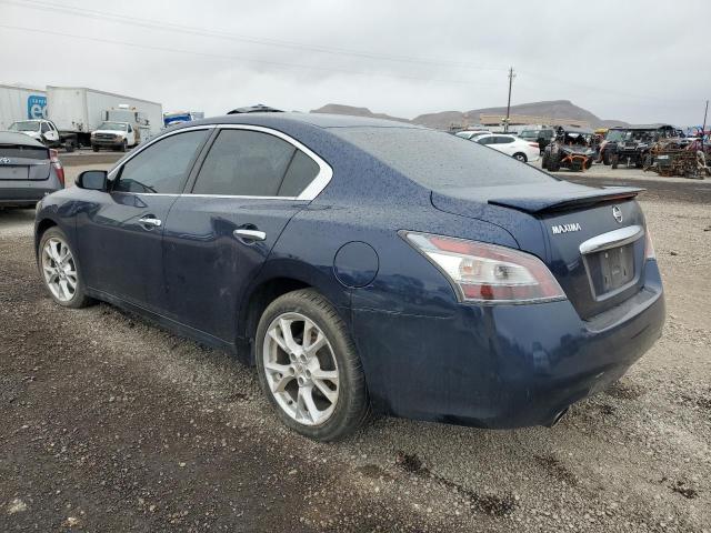 1N4AA5AP8CC813315 - 2012 NISSAN MAXIMA S BLUE photo 2