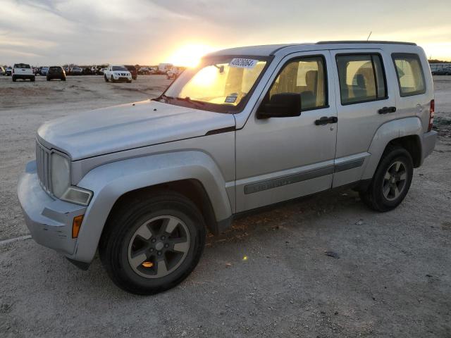 1J8GP28K88W218510 - 2008 JEEP LIBERTY SPORT SILVER photo 1