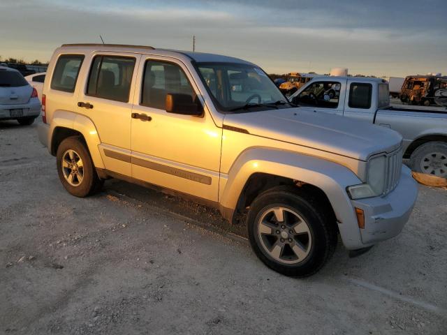 1J8GP28K88W218510 - 2008 JEEP LIBERTY SPORT SILVER photo 4