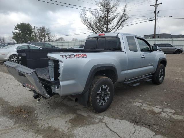 3TYSZ5AN9LT003040 - 2020 TOYOTA TACOMA ACCESS CAB ვერცხლისფერი ფოტო 3