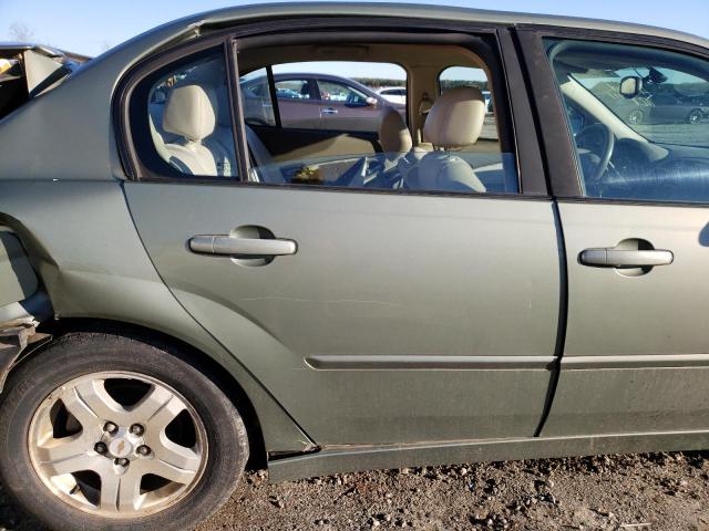 1G1ZU54804F124001 - 2004 CHEVROLET MALIBU LT GREEN photo 10