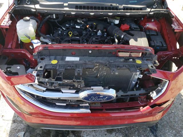 2FMPK4J94MBA43267 - 2021 FORD EDGE SEL RED photo 11